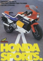 Honda Sports program 1985