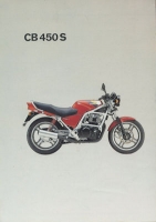 Honda CB 450 S brochure 1986