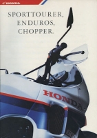 Honda Sporttourer, Enduros, Chopper program 1987