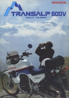 Honda Transalp 600 V brochure 1987