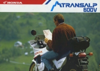 Honda Transalp 600 V brochure ca. 1987