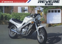 Honda NTV 650 Revere brochure 1987