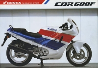 Honda CBR 600 F Prospekt 1987