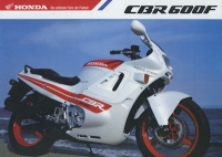 Honda CBR 600 F brochure 1987