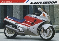 Honda CBR 1000 F brochure 1987