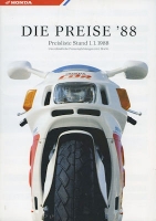 Honda Preisliste 1.1988