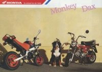 Honda Monkey + Dax brochure 1988