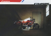 Honda CB 450 S brochure 1988