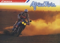 Honda African Twin brochure 1988