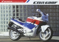 Honda CBR 600 F brochure 1988