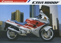 Honda CBR 1000 F brochure 1988