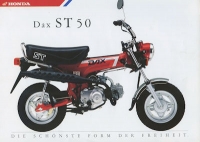 Honda Dax ST 50 brochure 1989