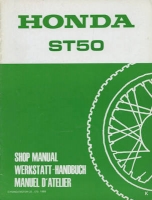 Honda ST 50 Dax repair manual 1989