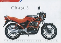 Honda CB 450 S Prospekt 1989