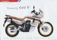 Honda Transalp 600 V brochure 1989