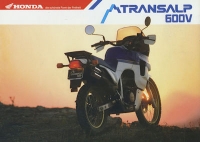 Honda Transalp 600 V brochure 1989