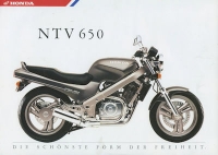 Honda NTV 650 Revere Prospekt 1989