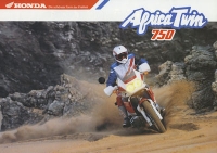 Honda Africa Twin 750 brochure 1990