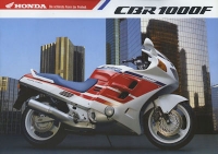 Honda CBR 1000 F brochure 1990