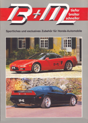 Honda / B + M Tuning Zubehör Prospekt 1991