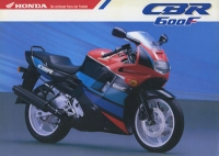 Honda CBR 600 F brochure 1991