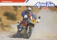 Honda African Twin 750 brochure 1991