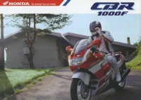 Honda CBR 1000 F brochure 1991