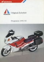 Honda Accessories brochure 1991/92