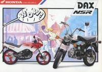 Honda Dax NSR brochure 1992