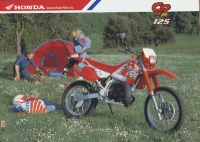 Honda CRM 125 brochure 1992