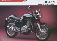 Honda Clubman GB 500 brochure 1992