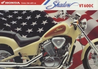 Honda VT 600 C Shadow brochure 1992