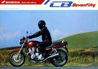 Honda CB SevenFifty Prospekt 1992