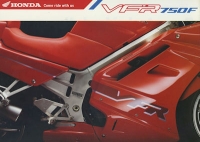 Honda VFR 750 F brochure 1992