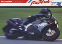 Honda CBR 900 RR Fire Blade brochure 1992