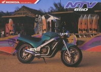 Honda NTV 650 brochure 1993