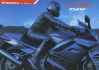 Honda VFR 750 F brochure 1993