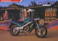 Honda NTV 650 brochure 1994