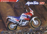 Honda African Twin 750 brochure 1994