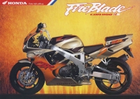 Honda CBR 900 RR Fire Blade brochure 1994