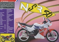 Honda DAX ST 50 + NSR 50 brochure 1996