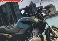 Honda CB 500 brochure 1996