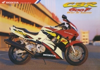 Honda CBR 600 F brochure 1996