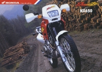 Honda NX 650 Dominator brochure 1996