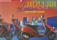 Honda Roller Mokicks Mofas Leichtkrafträder program 1997