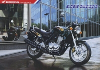 Honda CB 500 brochure 1997