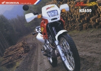 Honda NX 650 brochure 1997