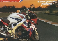 Honda CBR 900 RR Fire Blade brochure 1997