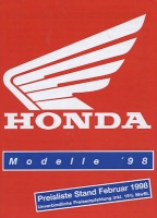 Honda Preisliste 2.1998