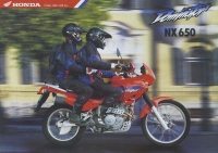 Honda NX 650 brochure 1999